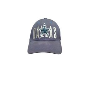 Dallas Cowboys Hat Cap Strap Back Womens One Size Blue NFL‎ Football Star Logo